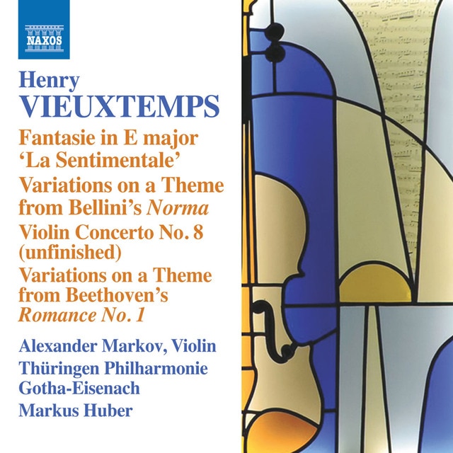 Vieuxtemps: Fantasie en mi mayor (CD).