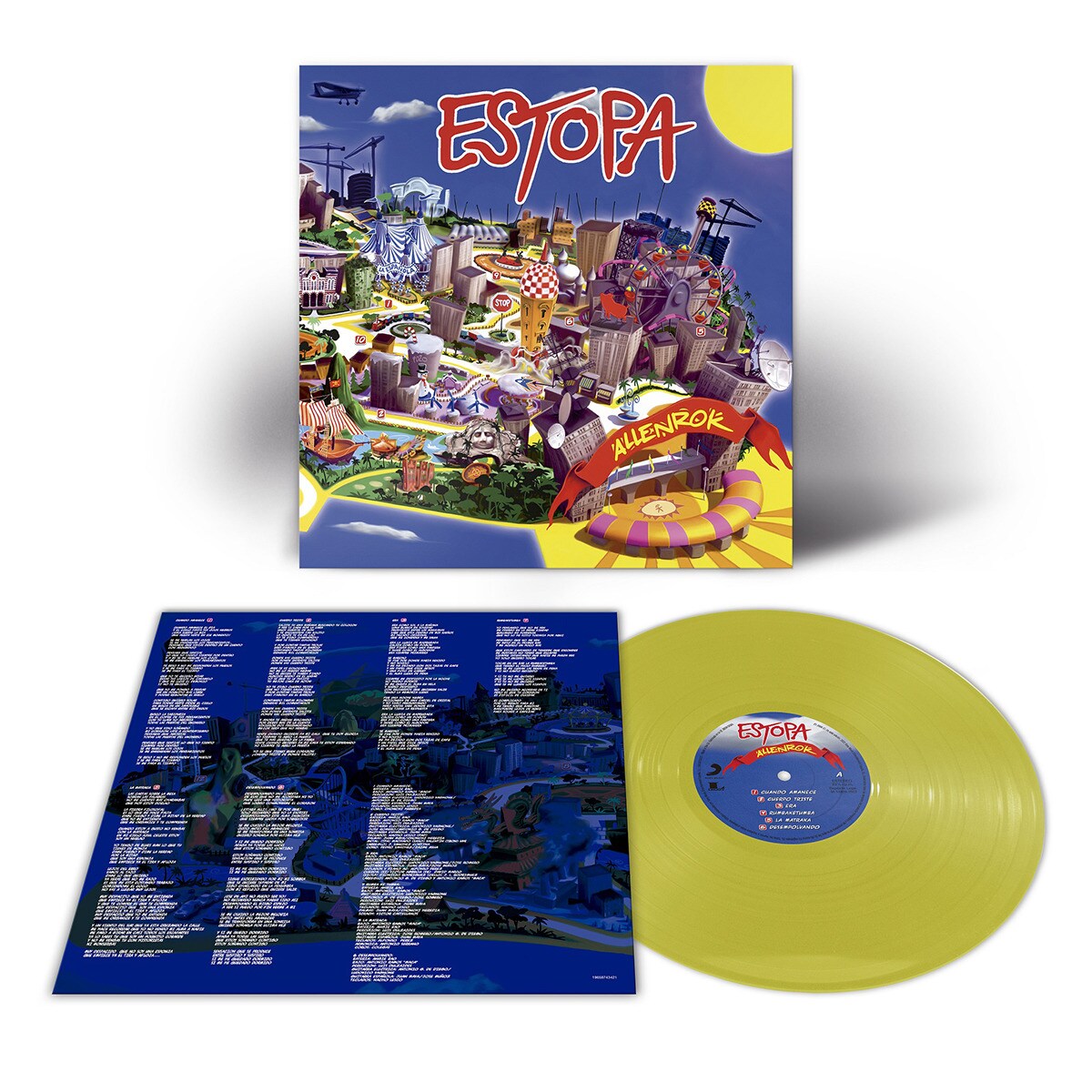 Allenrok (Edição color) (LP-Vinil) 2