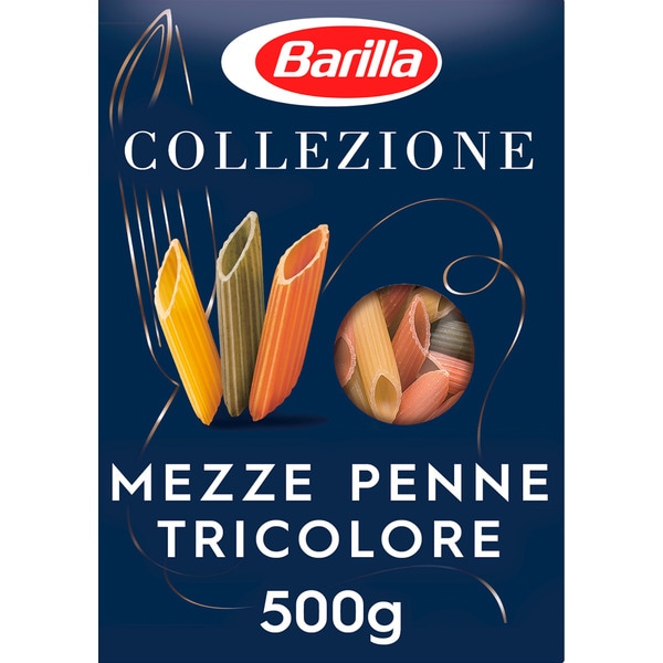 Massa Penne Tricolor embalagem 500 g