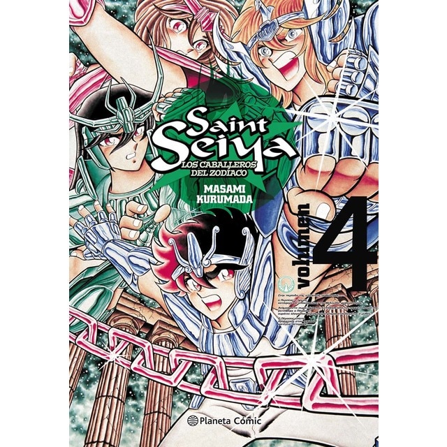 Saint Seiya nº 04/22 (Tapa blanda con sobrecubierta)