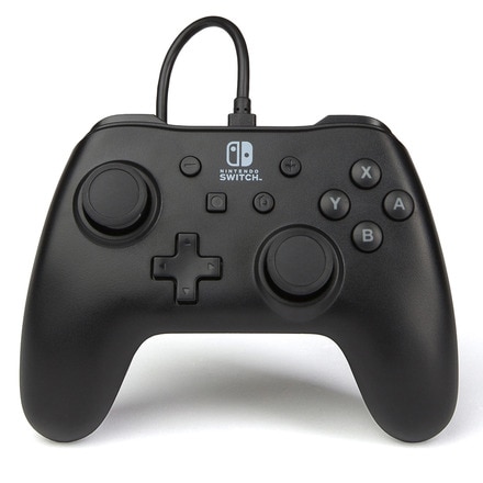 Mando con cable extraíble de color negro para Nintendo Switch
