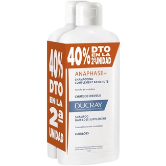 DUCRAY ANAPHASE Duplo Shampoo gegen Haarausfall stimulierende kräftigende und vermeidende Creme 400+400 ml