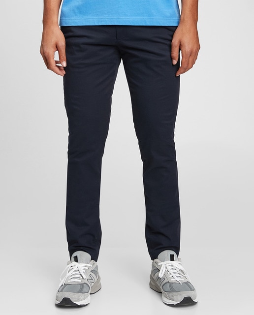 Pantalón skinny de hombre liso