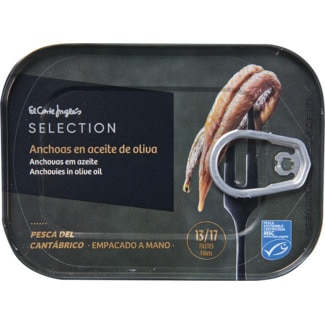El Corte Inglés Selection Anchovas em Azeite embalagem 50 g