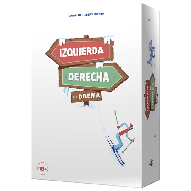 Juego de cartas Izquierda derecha, el dilema.