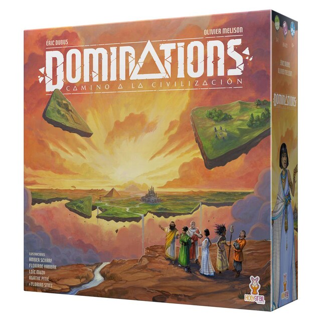 Juego de mesa Dominations.