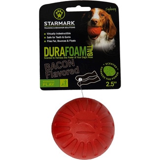 Starmark Brinquedo para Cão Durafoam Bacon Ball Medium embalagem 1 unidade