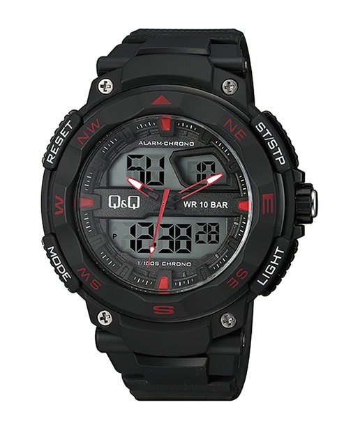 Reloj analógico con 3 agujas