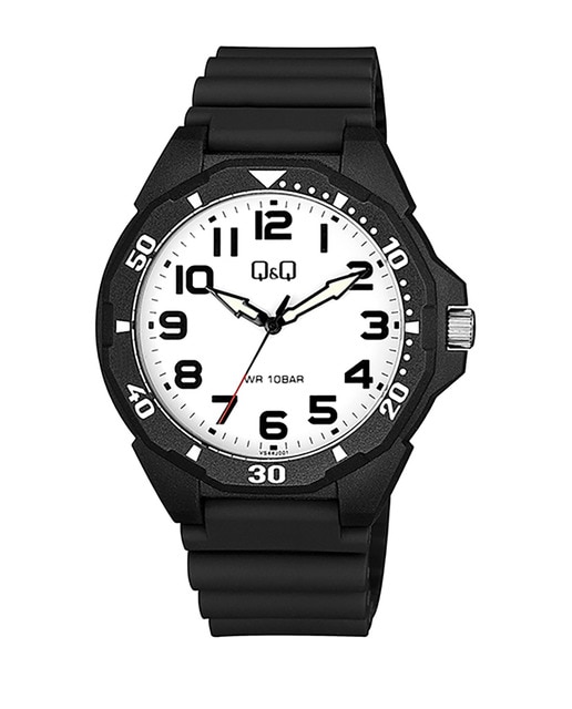 Reloj analógico con 3 agujas