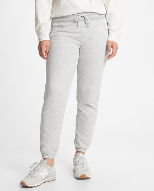 Joggers felpa de mujer con logo de Gap