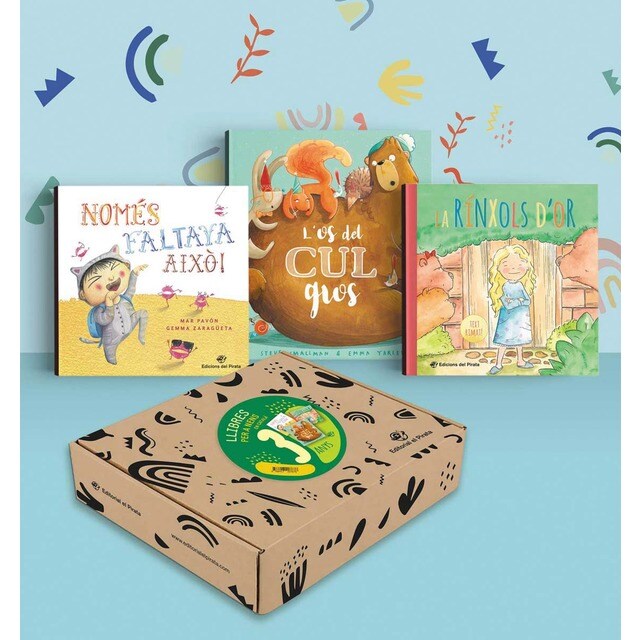 Llibres per a nens en català 3 anys: Lot de 3 llibres per a regalar a nens de 3 anys