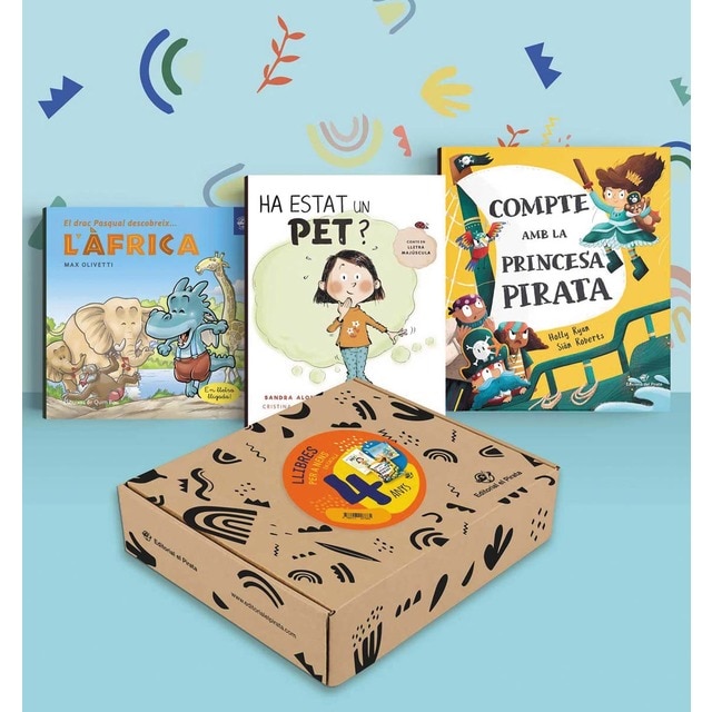 Llibres per a nens en català 4 anys: Lot de 3 llibres per a regalar a nens de 4 anys