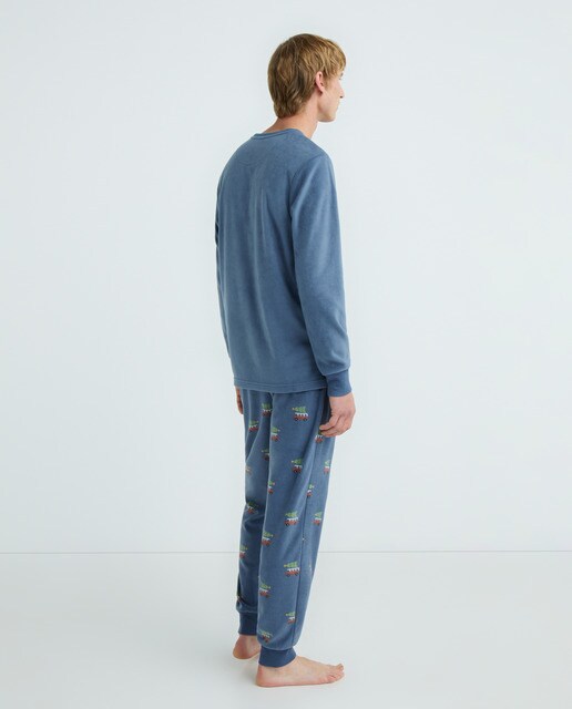 Pijama de hombre micropolar