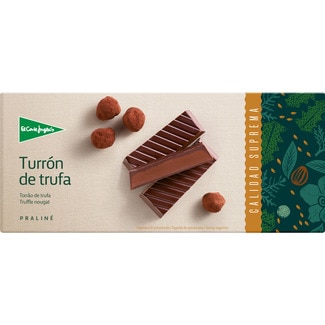 EL CORTE INGLES Supreme Quality truffle nougat case 200 g