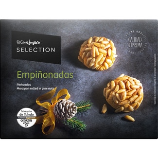 EL CORTE INGLES SELECTION Marzipan aus Toledo mit Pinienkernen g.g.A. Karton 200 g