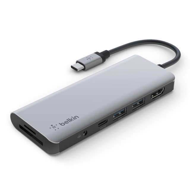 Hub Belkin USB-C multipuerto 7 en 1