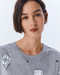 T-shirt femme ballons