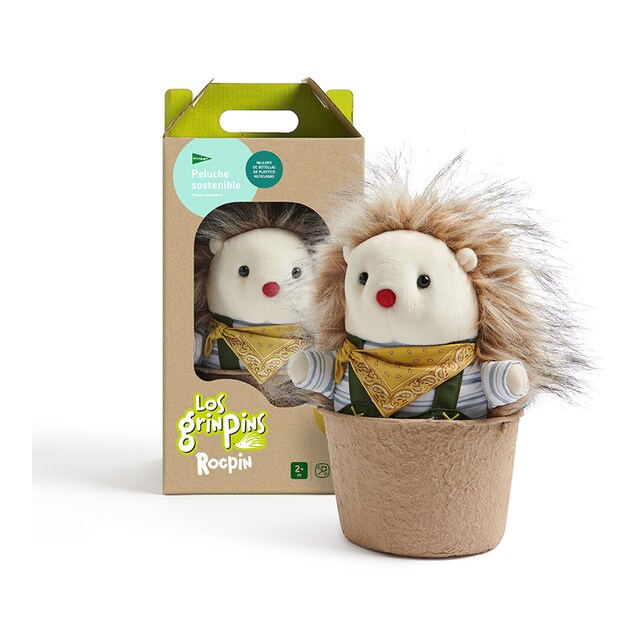 Peluches sostenibles Los Grinpins - Rocpin El Corte Inglés