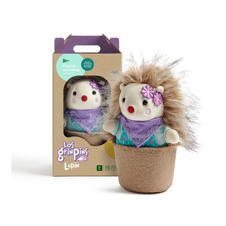 Peluches sostenibles Los Grinpins - Lupin  