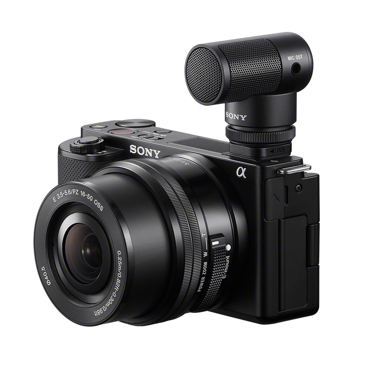 Microfone Gun Sem Fios Sony ECM-G1Z Preto-3