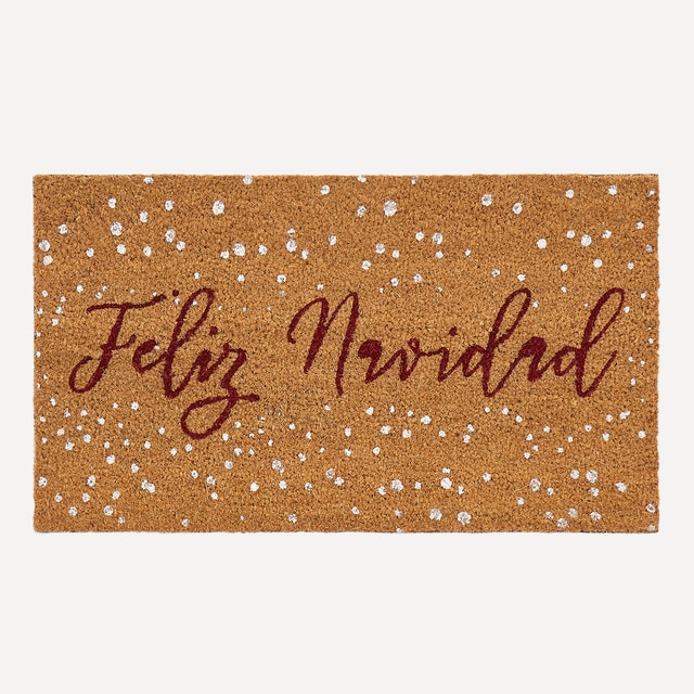 Felpudo navideño Feliz El Corte Inglés