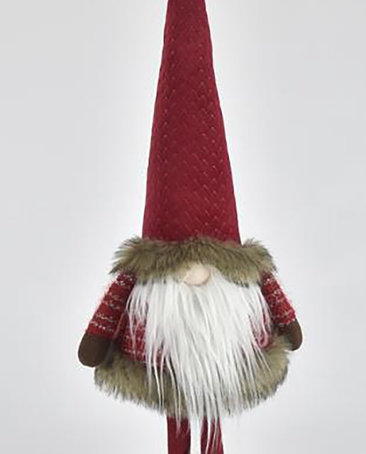 Figura poliéster rojo