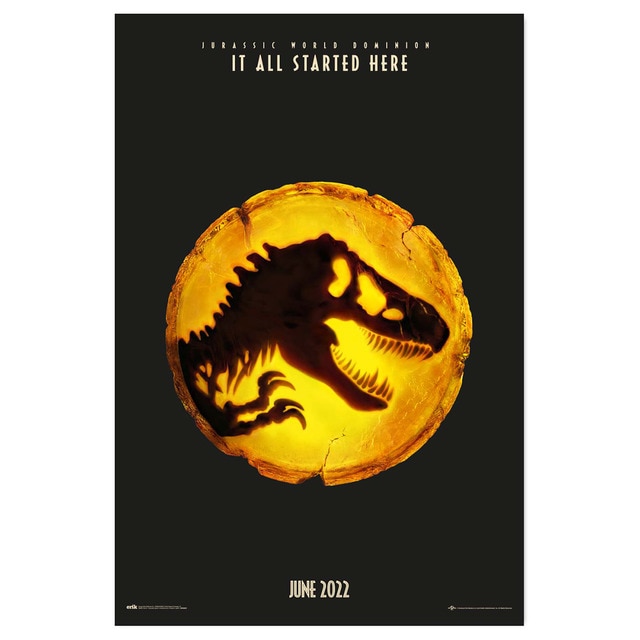 Póster Jurassic Par Jurassic World Logo.