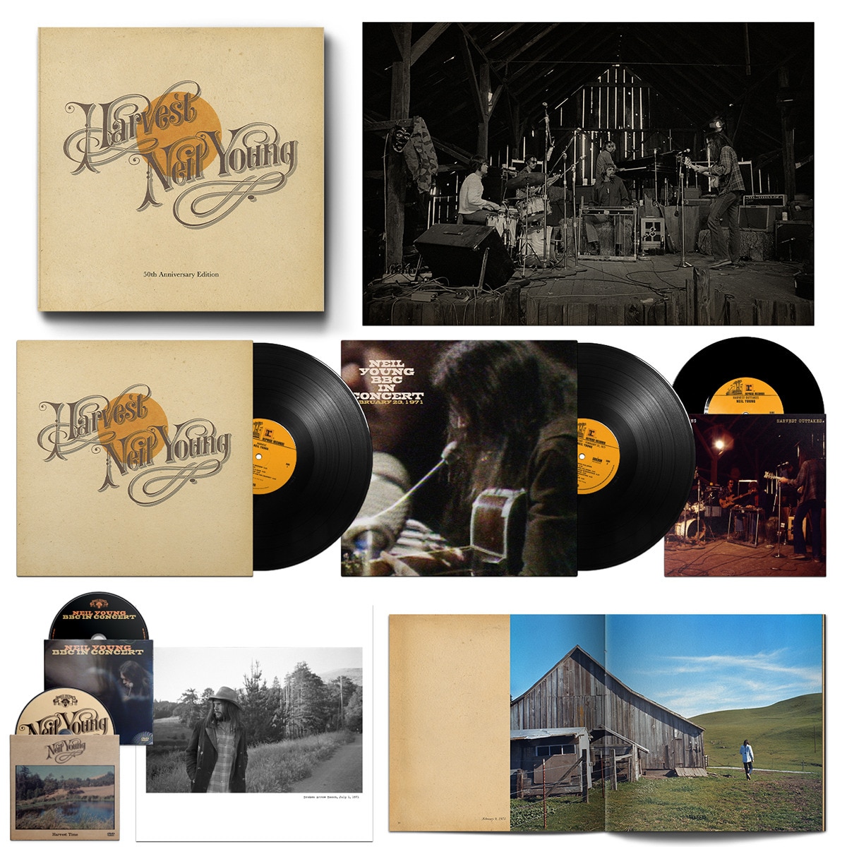Harvest. 50th Anniversary Edition (2 DVD + 3 LP-Vinil) 2