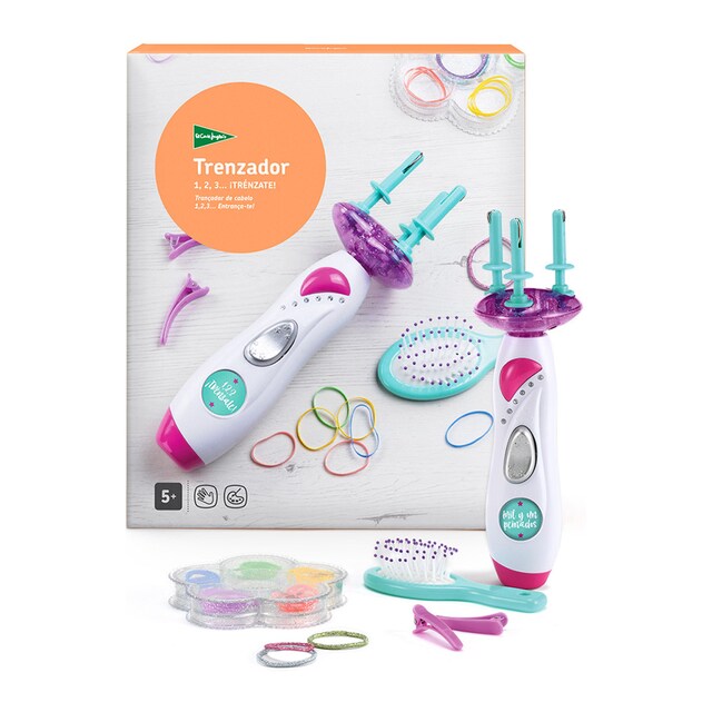 Trenzador de pelo con accesorios 1, 2, 3... ¡trénzate! El Corte Inglés