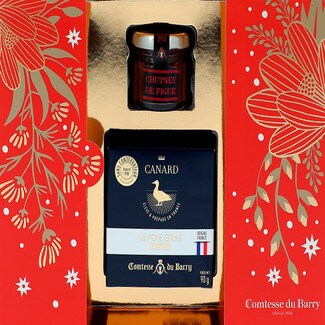Comtesse du Barry Coffret Duo Le Foie Gras de Pato + Chutney de Figo unidade 90 g