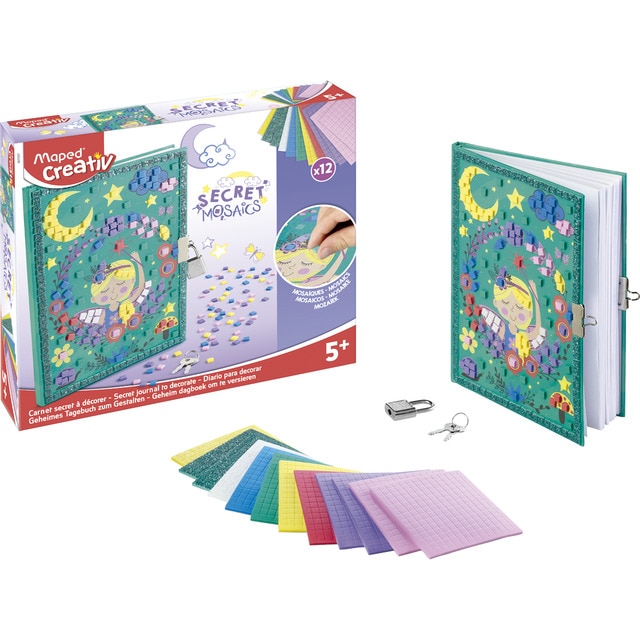 Creativ secret mosaics diario Maped.