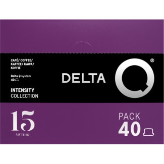 Delta Q Café XL Mythiq Intensidade 15 embalagem 40 capsulas