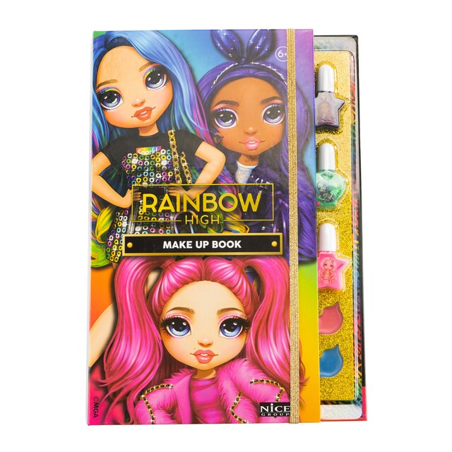Libro maquillaje Rainbow High