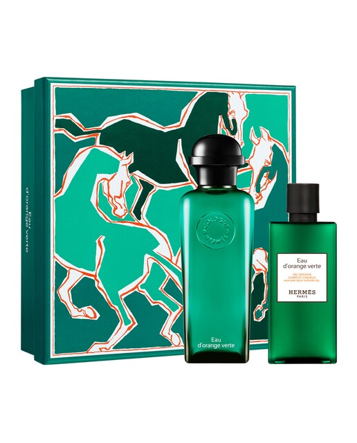 Hermès – Estuche de regalo Eau de Cologne Eau d’Orange Verte Hermès.