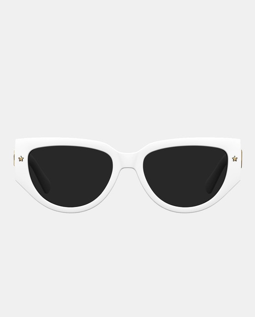 Gafas de sol de mujer cat eye blancas