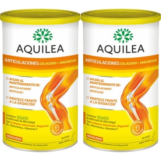 AQUILEA Duplo Joints Collagen + Magnesium for muscles and joints 2x375 g lemon flavour