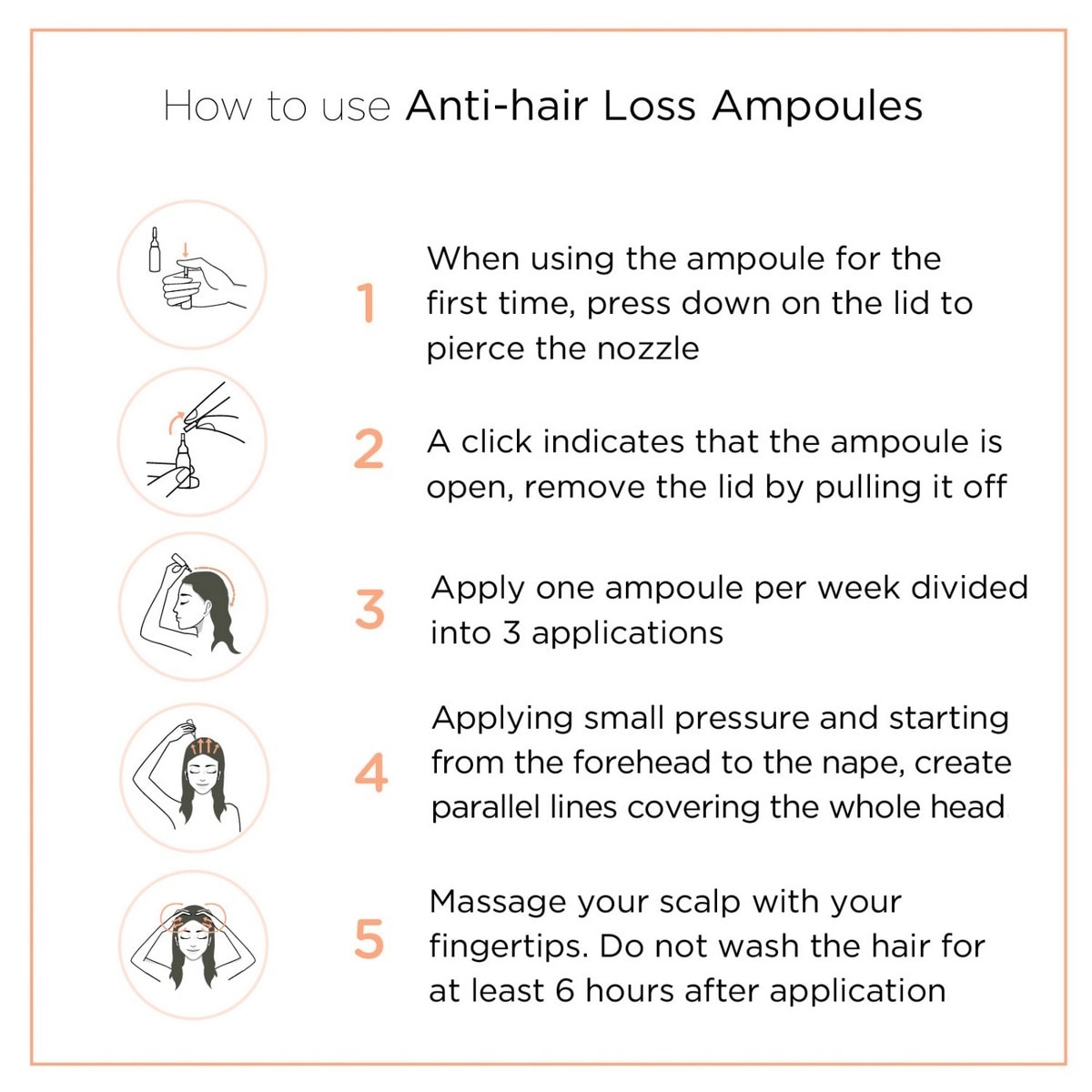 Ampola de Cabelo Effective Anti Hair Loss com Extrato de Cebolla Roxa - 1x10 ml 3