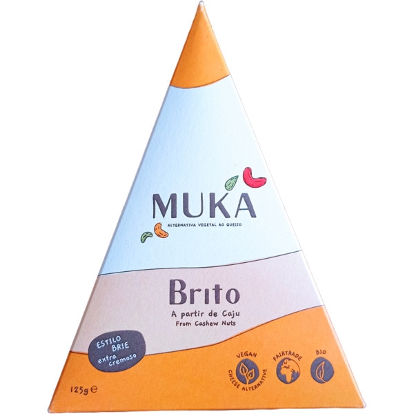 Brito Alternativa Vegetal ao Queijo Bio Vegan embalagem 125 g