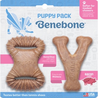 Benebone Brinquedo para Cão Puppy Dental Whisbone embalagem 1 unidade