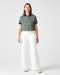 Polo à manches courtes fit regular femme