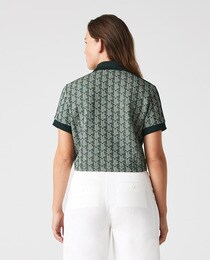 Polo à manches courtes fit regular femme