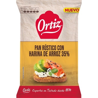 ORTIZ Landbrot mit Reismehl 35% Paket 220 g