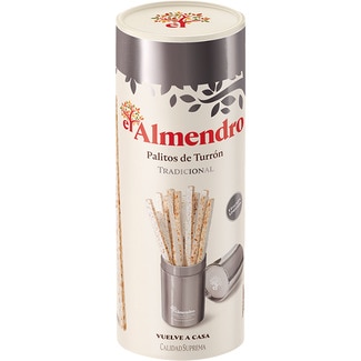 EL ALMENDRO Supreme Quality traditional nougat sticks 16-pack tin 136 g