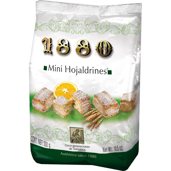 1880 mini hojaldres bolsa 300 g