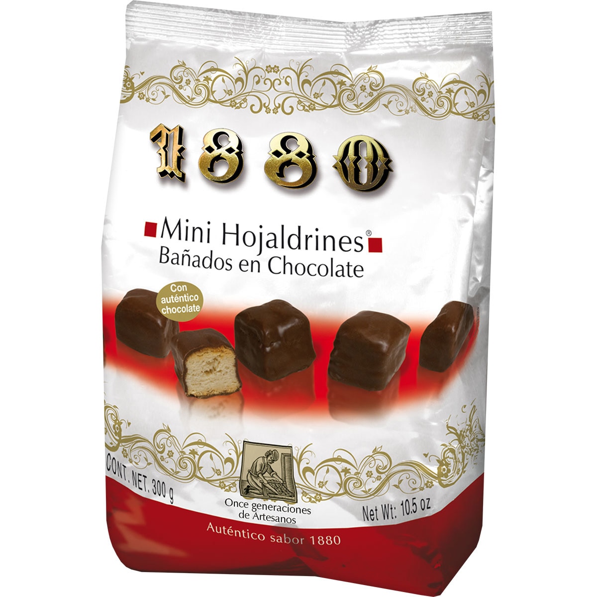 Mini Hojaldres Bañados En Chocolate Bolsa 300 G · 1880 · Supermercado ...