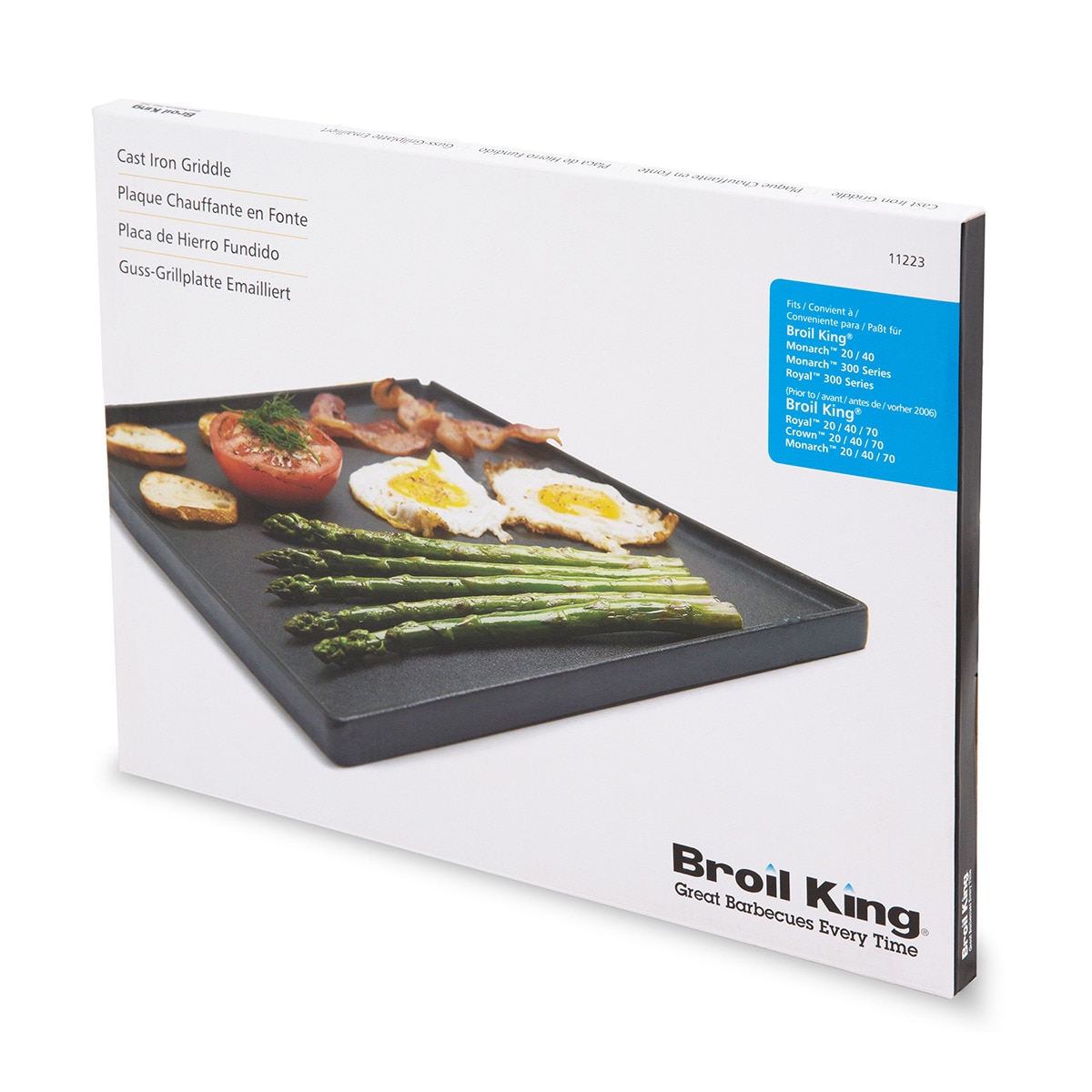 Chapa para barbecue Monarch / Royal Broil King Antracite-5