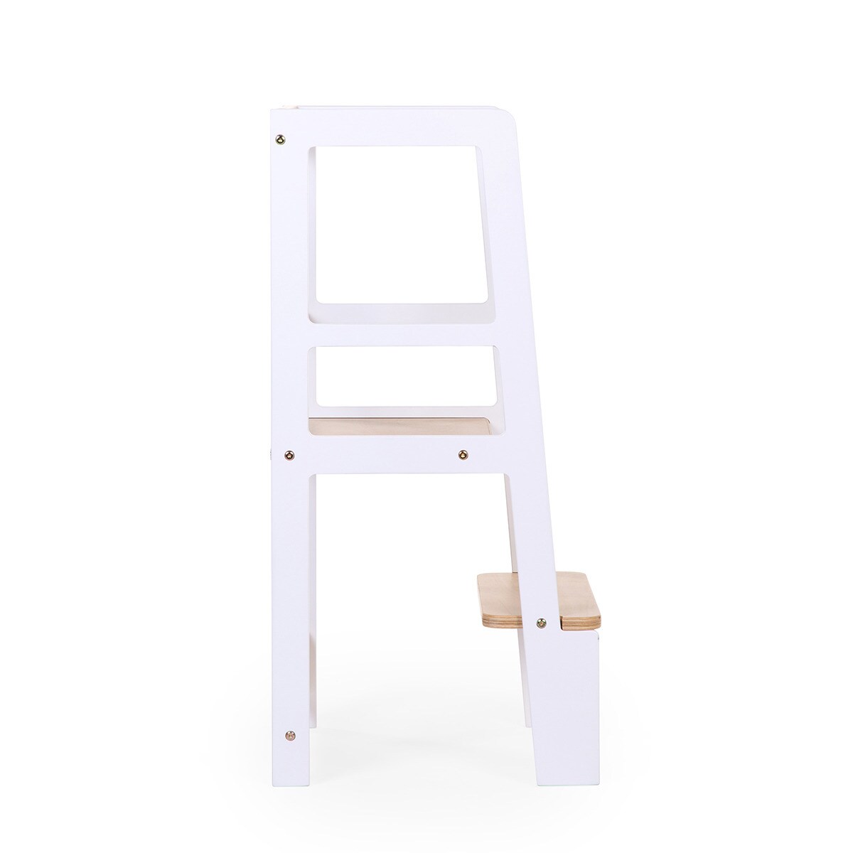 Torre de Aprendizagem Modelo CHLTNW Montessori - Branco/Natural Natural-3