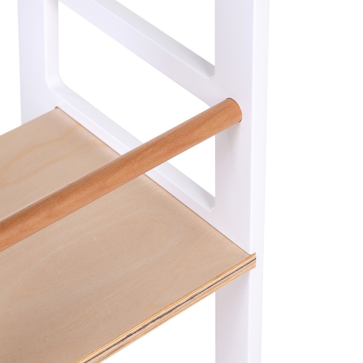 Torre de Aprendizagem Modelo CHLTNW Montessori - Branco/Natural Natural-6