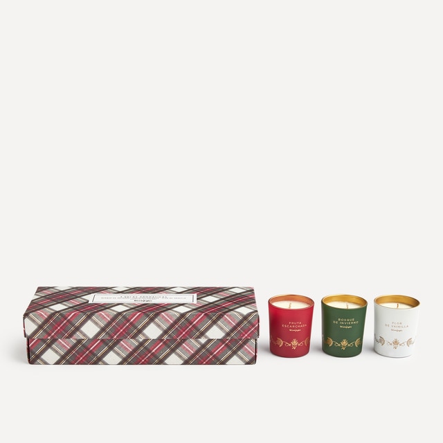 Set de velas  Christmas Print La Corte Inglés