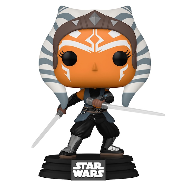 Figura Funko POP Star Wars The Mandalorian Ahsoka Con Sables